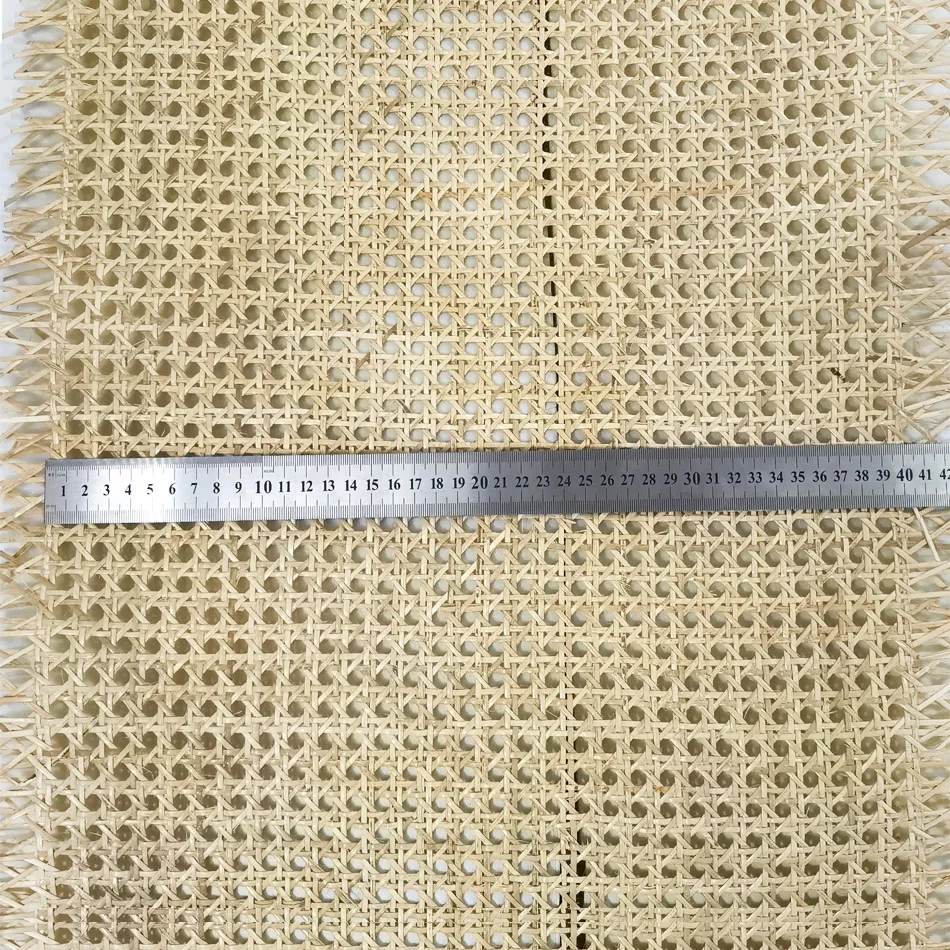 40x50 80cm 1-15metre Natural Rattan Octagonal Decoration Cane Webbing Real Indonesia Rattan Wall Decor Furniture Repair Material