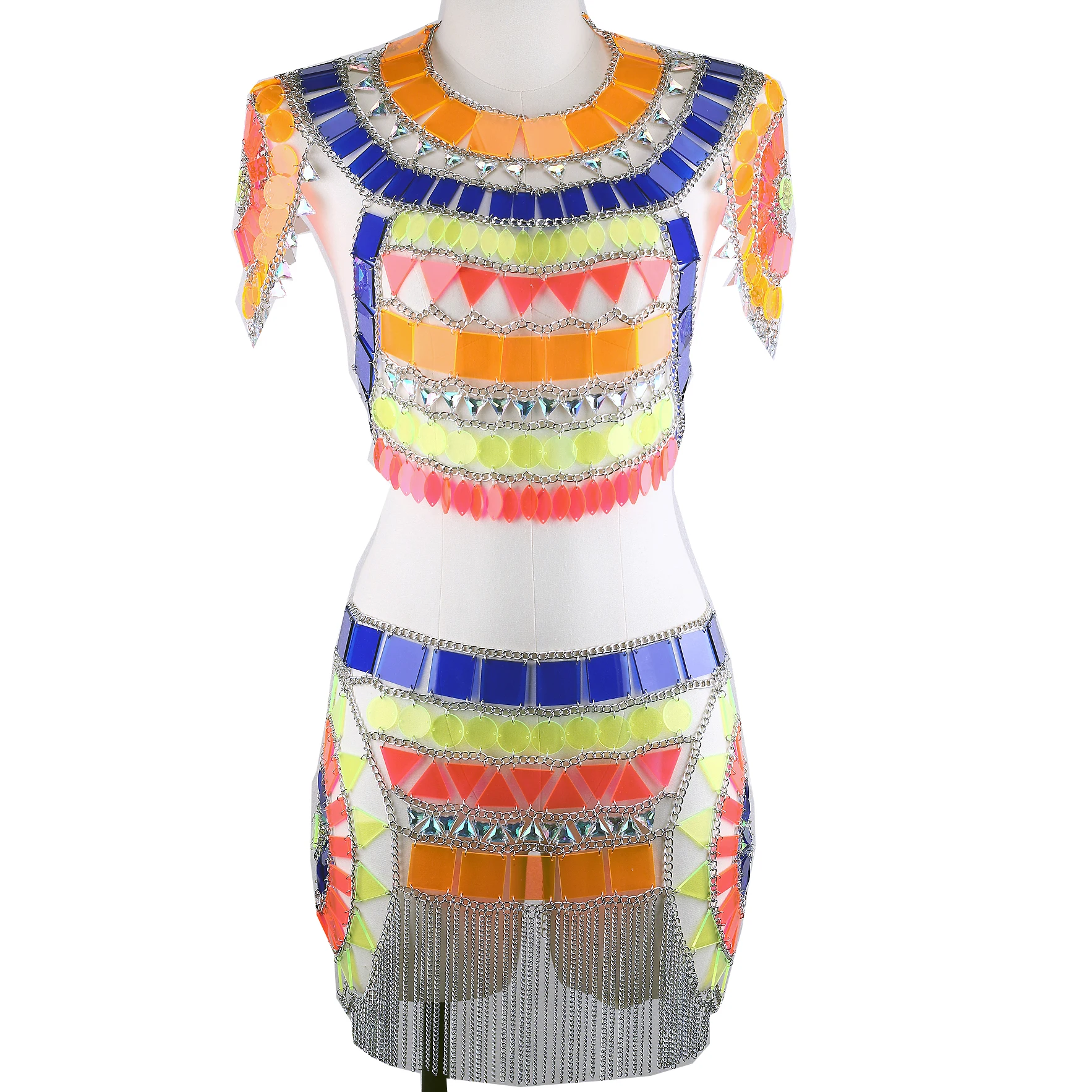 Сексуальное прозрачное мини-платье с блестками для женщин модное женское платье