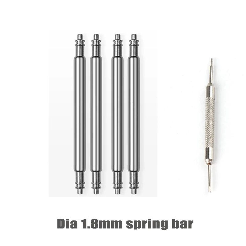 Dia 1.8mm Spring bar watch strap Link Pins fit 18-30mm Watch Band Watch Strap Belt bracelet repair Tool Watch Accessories parts