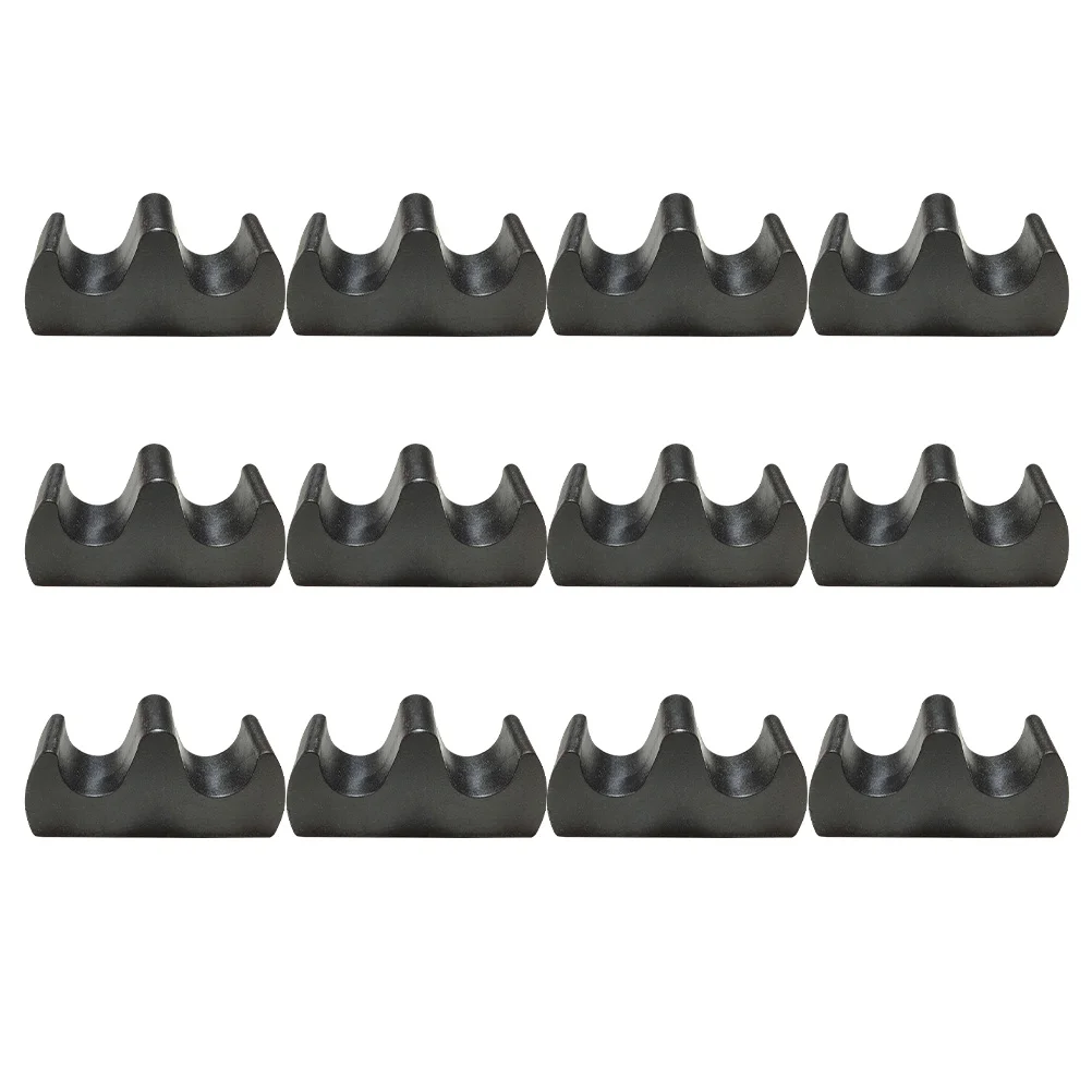 

12Pcs Plastic Calligraphy Brush Stand Study Room Writing Brush Rack Desktop Pen Rest