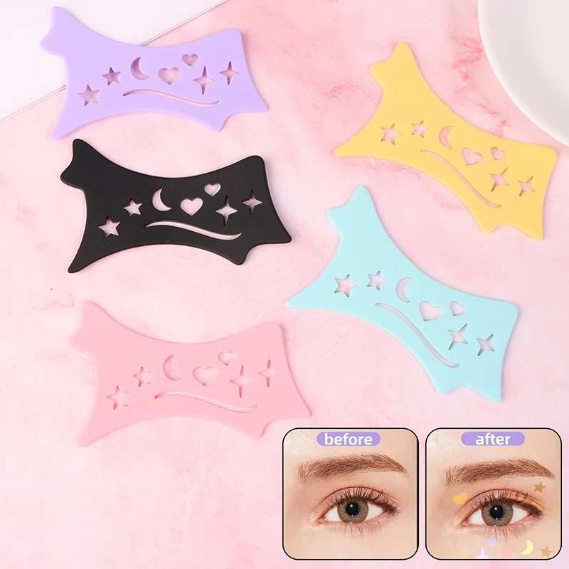 Трафареты для подводки глаз с крыльями силиконовые модели трафаретов