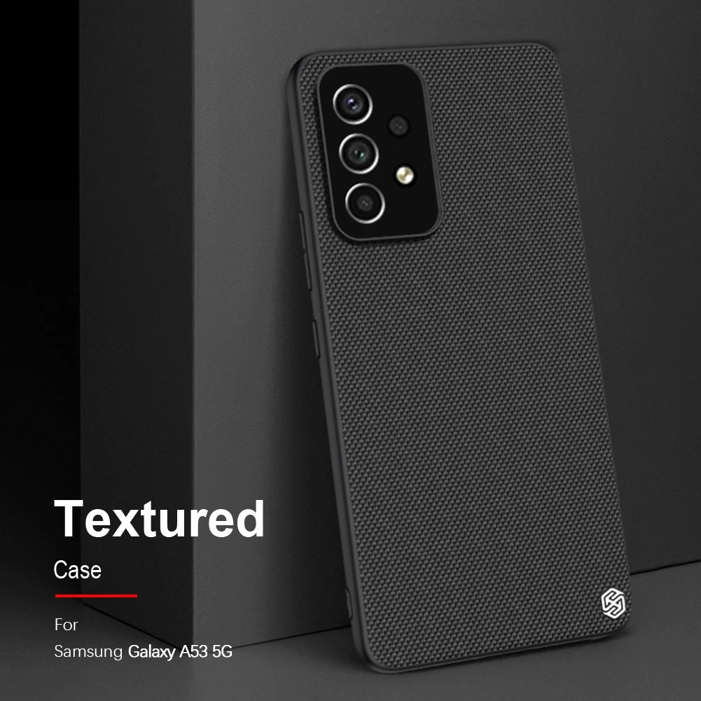 

For Samsung Galaxy A53 5G EU Version A536B NILLKIN Textured Case Ultra Thin Non-Slip Protective Phone Back Cover