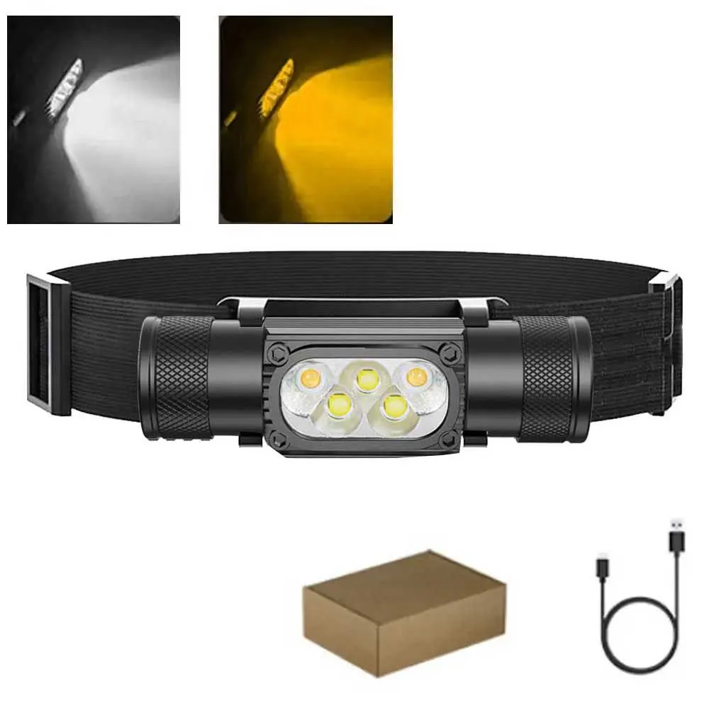 

Sololandor LED Налобный Фонарь Белый/Желтый Свет