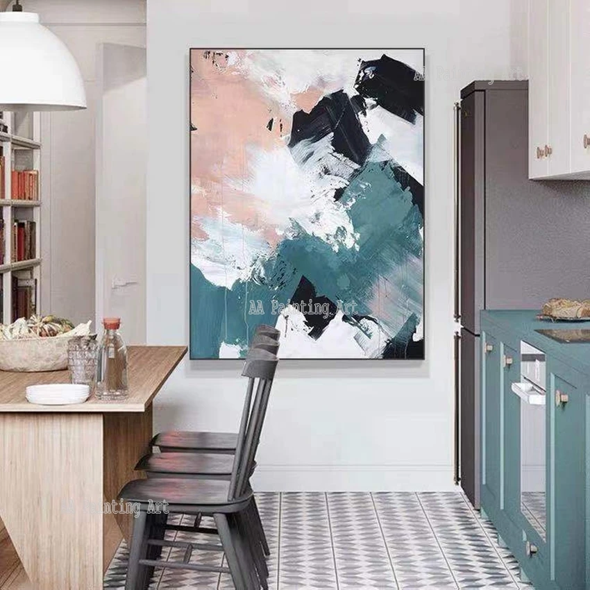 Хит продаж 2022 Современная Художественная живопись ручная роспись абстрактный