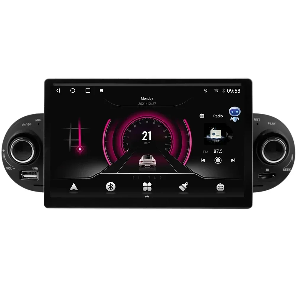 8-дюймовый IPS-экран Android Auto автомобильный радиоприемник для VW Volkswagen Beetle 2000-2012