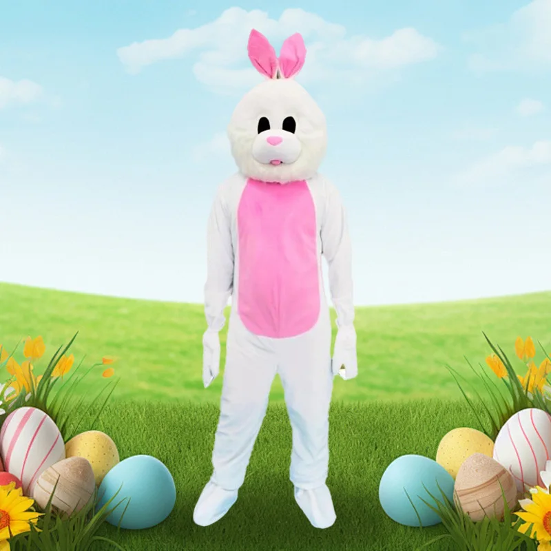 Новый костюм талисмана пасхального кролика рекламная церемония день рождения