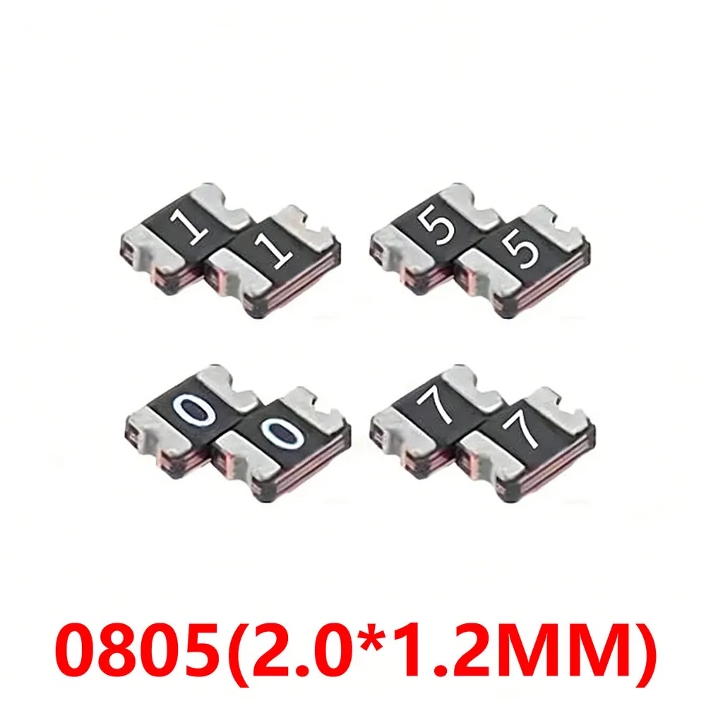 20 шт. 0805 0.05A 0.1A 0.2A 0.25A 0.35A 0.5A 0.75A 1A 1.5A 2A 3A 6В 12В 24В 30В PPTC самовосстанавливающийся SMD-предохранитель, перезагружаемый SMD-предохранитель (art.: 3920d92bed82a) - 3920d92bed82a