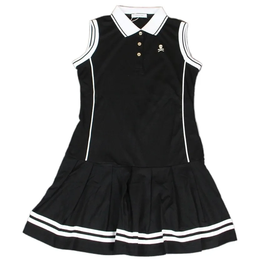 

Golf Apparel Women's Skirt Lapel Cotton Casual Dress Women