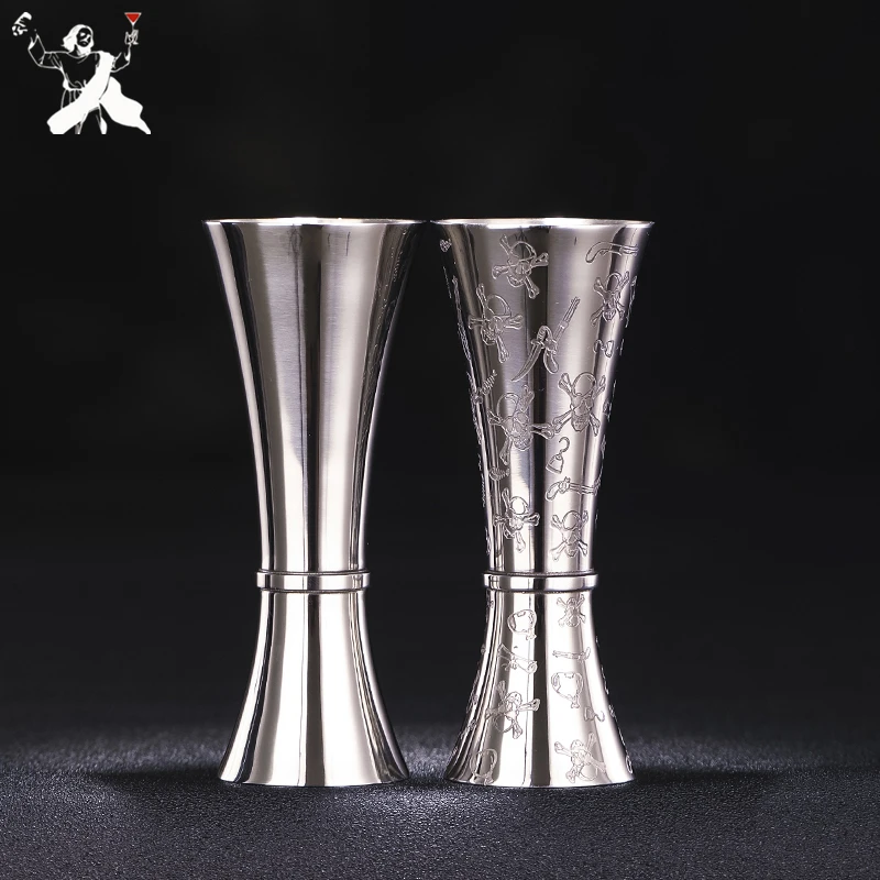 

30/60ml Measuring Cup 304 High Quality Stainless Steel To Create One-Piece Thickening Bar Measure Cocktail Jigger Bar Tools