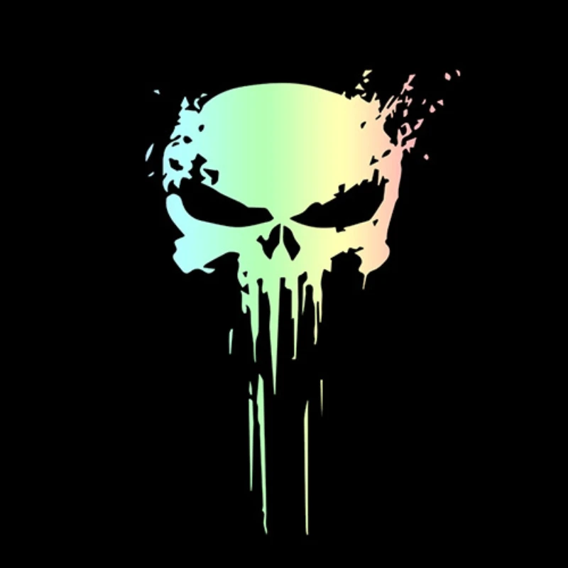 

10x15cm 3D Punisher Skull Blood Sticker Vinyl Car Body Decals Stickers Auto Exterior Decoration Car Styling Accessories Stickers