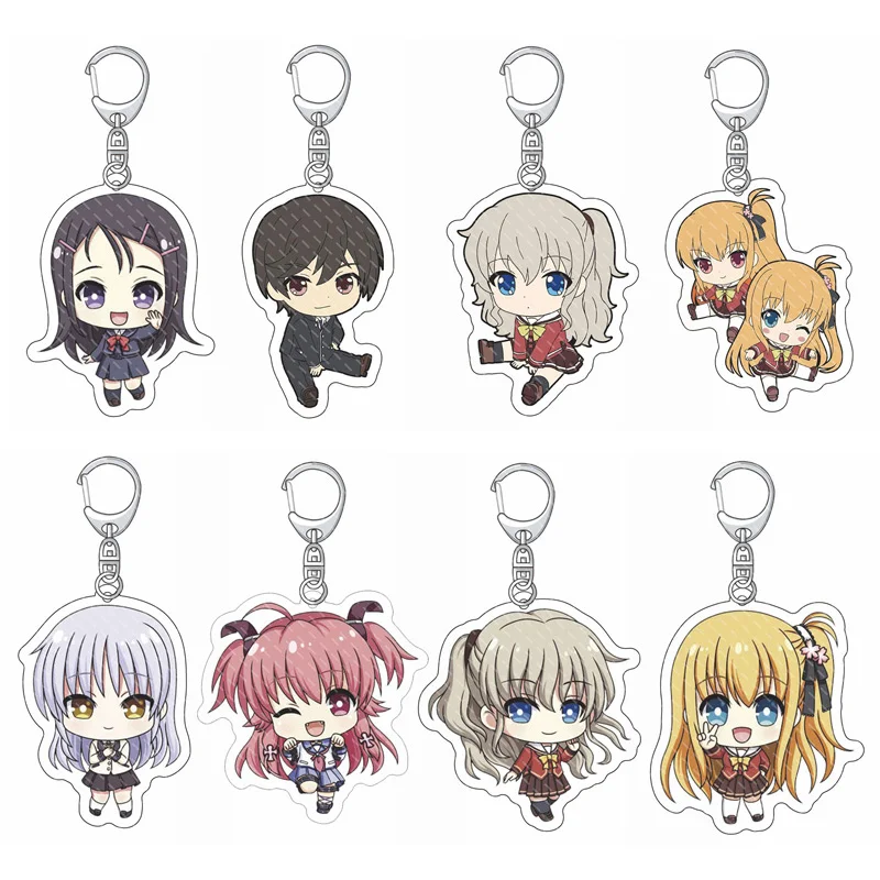 Японское аниме Шарлотта брелок для женщин и мужчин косплей США нишимори Тури НАО