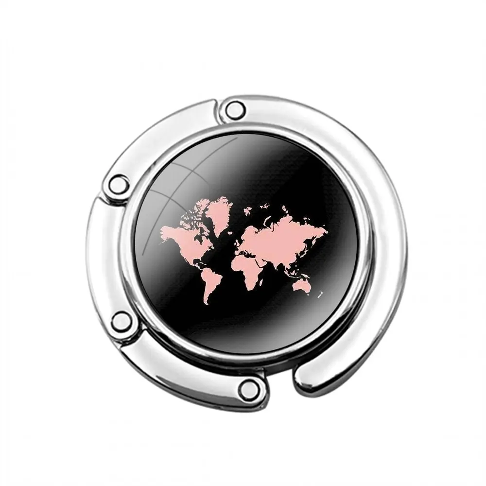 Дорожный складной кошелек с картой мира для женщин дамская сумочка стола