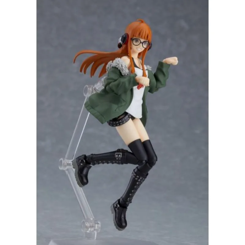 Фото Max Factory Figma # 434 Фигурка Futaba Sakura-140мм, подвижная кукла из ПВХ/АБС-пластика, в стиле Persona5, для любителей аниме, для всех возрастов №5
