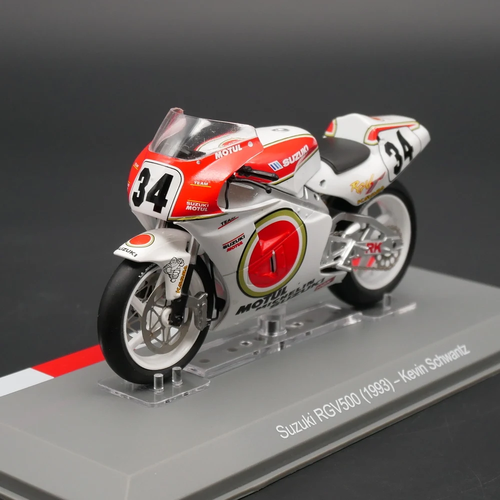 

Ixo 1/18 Moto GP 1993 Suzuki RGV500 Kevin шантз Литая модель мотоцикла 34 #