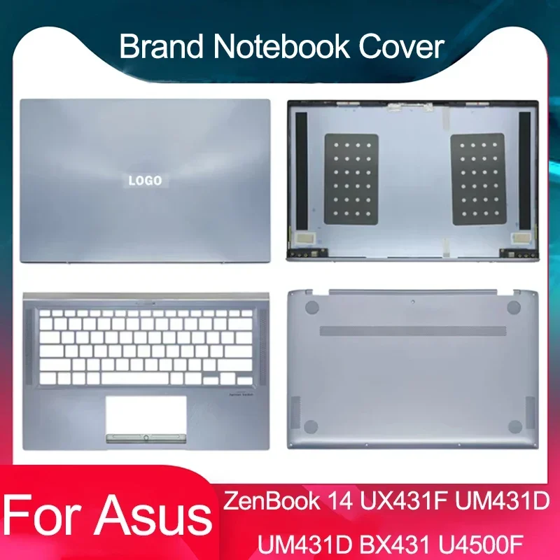 98% новый для ASUS ZenBook 14 UX431 UM431D RM431D UX431F UM431DA BX431 U4500F ноутбука ЖК-задняя