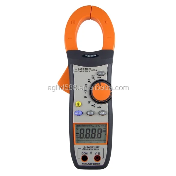 

TENMARS TM-3011 Digital Multimeter Clamp Meter AC Clamp Meter Brand New