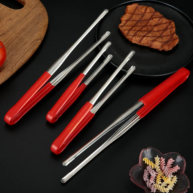 

Barbecue Tongs Smooth Shiny And Glossy Construction Durable Easy To Clean Grip Anti Slip Design Nonstick Bread Pasta Clips Need