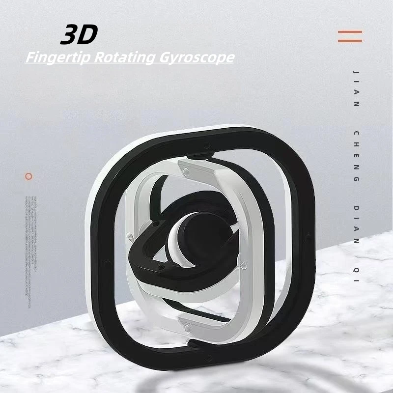 

3D Flip Finger Spinner Fingertip Gyro Autism Stress Relief ADHD Children Hand Top Kids Children Adult Sensory Fidget Toys Gifts