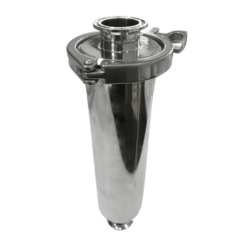 

Sanitary In-line Filter Fit 19/25/32/38/51/63mm Pipe OD Tri Clamp SUS304 Wine Wort Strainer Filter 100 Mesh Homebrew