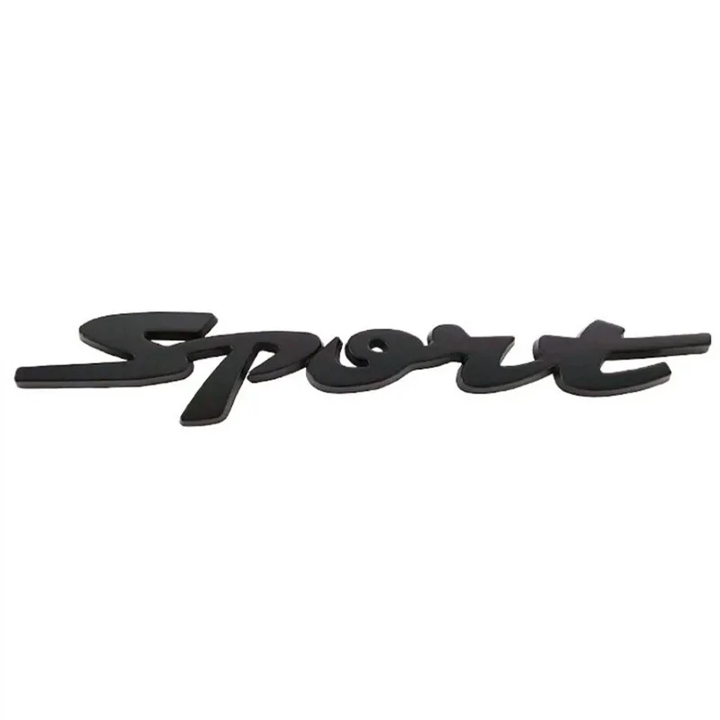 

3D металлический хромированный черный красный спортивный логотип с буквами, эмблема автомобиля, значок, наклейка для Suzuki Swift zc31 zc32 zc33s, спортивная наклейка, аксессуары