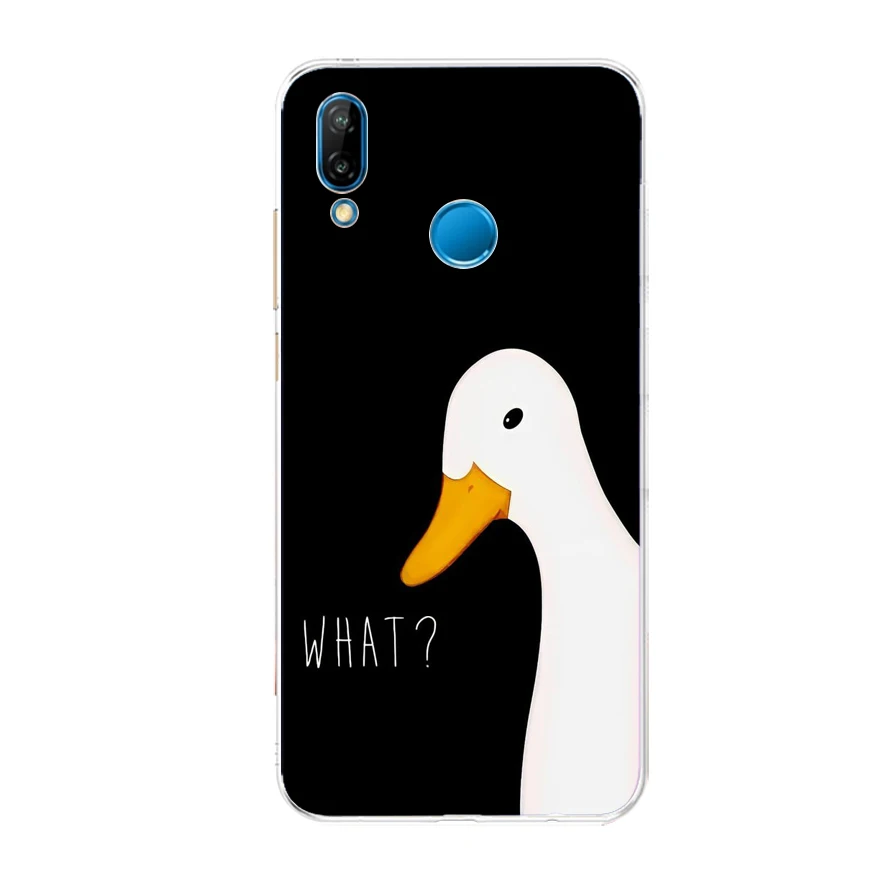 1 чехол для huawei nova 3/3i/2i/5t/4e мягкий силиконовый защитный из ТПУ корпус