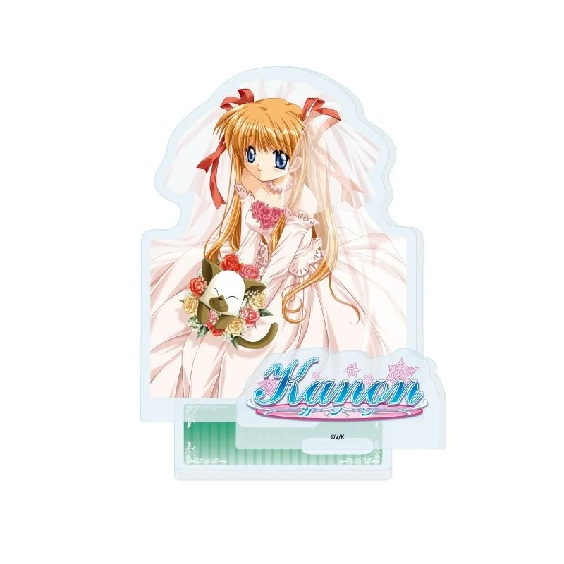 Фото Акриловая подставка Game Kanon с фигурками Аю, Найюки, Макото, Шиори, модель-плакетка, декоративный брелок, настольная фигурка, подарок, мультяшные товары №4
