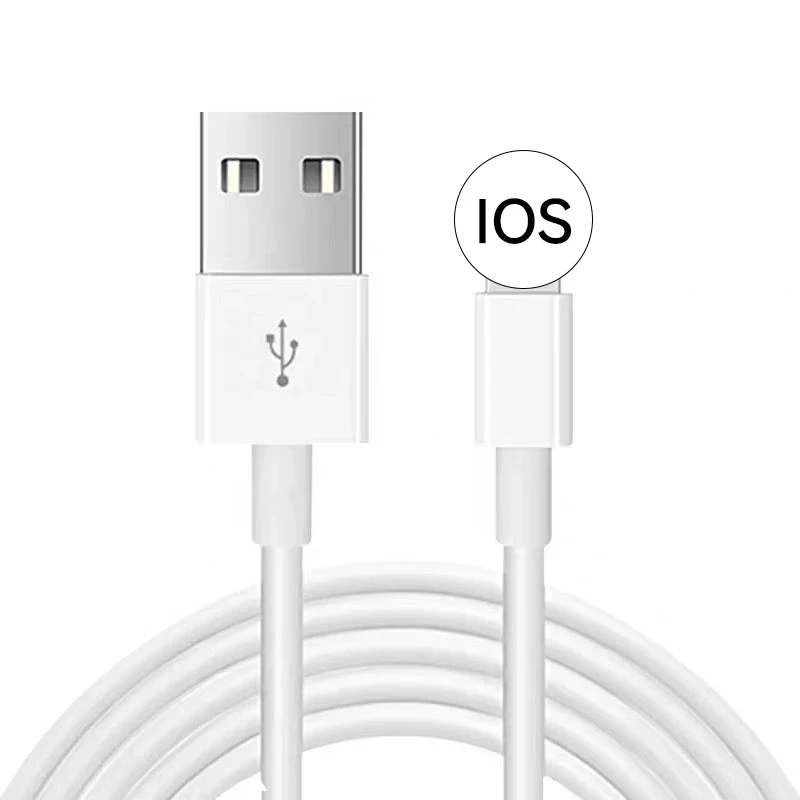 

1M TPE Charging Cable For iPhone 13 12 Pro6S 6 7 8 Plus 11 Pro XS Max X XR SE 5S 5C 5 ipad mini air 2 Data Sync Charge Line Cord