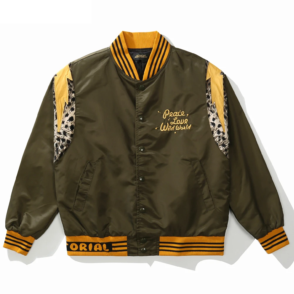 

Hip Hop Jackets Mens Harajuku Streetwear 2022 letters embroidery Bomber Jacket Men Baseball Coats Unisex black fashion winter