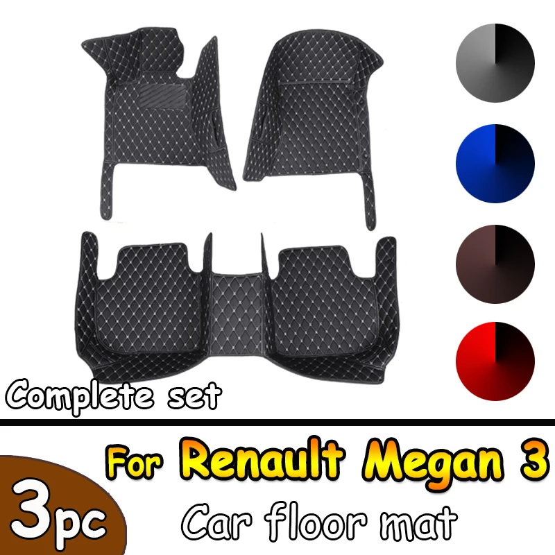 

Car Floor Mats For For Renault Megan 3 2008~2014 DropShipping Center Auto Interior Accessories Leather Carpets Rugs Foot Pads