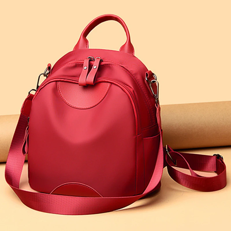 

Лидер продаж, нейлоновая сумка для женщин, новинка 2023, удобный модный рюкзак из ткани Оксфорд, вместительная Женская дорожная школьная сумка