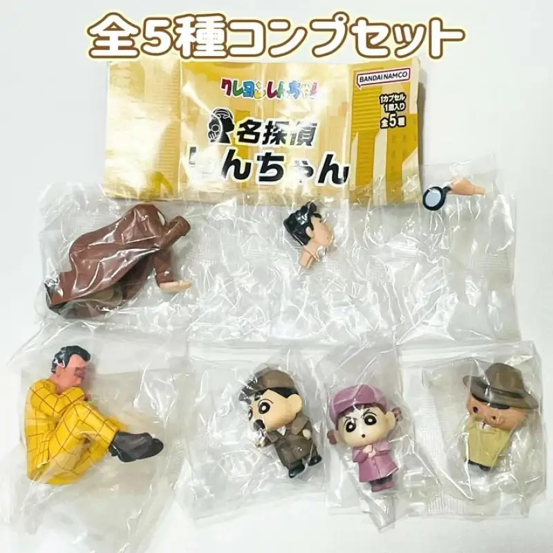 5 шт./компл. натуральный карандаш BANDAI Shin-chan знаменитый детектив Shinnosuke Nohara Хироши