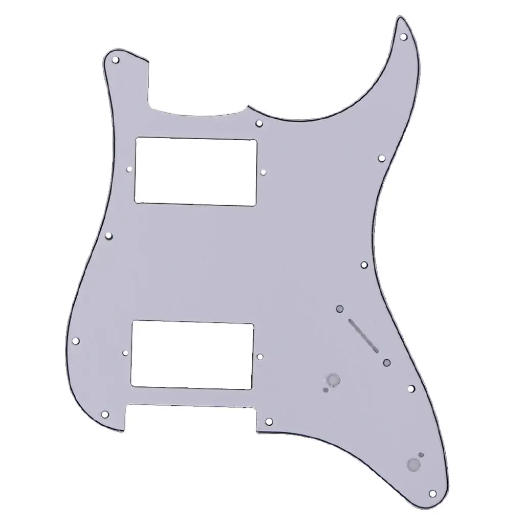 

2 Layer Scratch Plate for Bass Jazz Pickguard with 11 Holes for