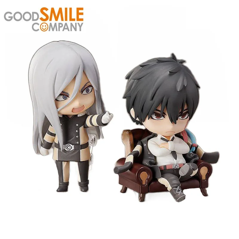 

10Cm Originele Goede Glimlach Gsc Nendoroid Balans: Hitman Reborn! Xanxus Superbia Squalo Kwaii Q Versie Action Figure Toy Gift