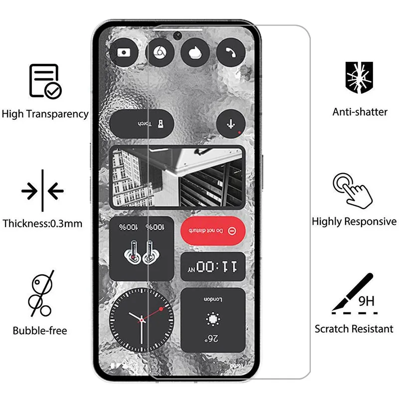 Защитная пленка для экрана телефона защитное закаленное стекло nothingphone2 nothingphone