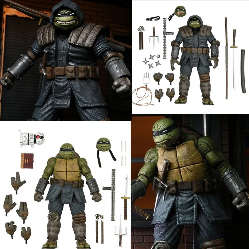 

[В наличии] Оригинальная фигурка Neca Last Ronin, армированная черепаха, модель Master Rat, модель персонажа фильма, игрушка, рождественский подарок