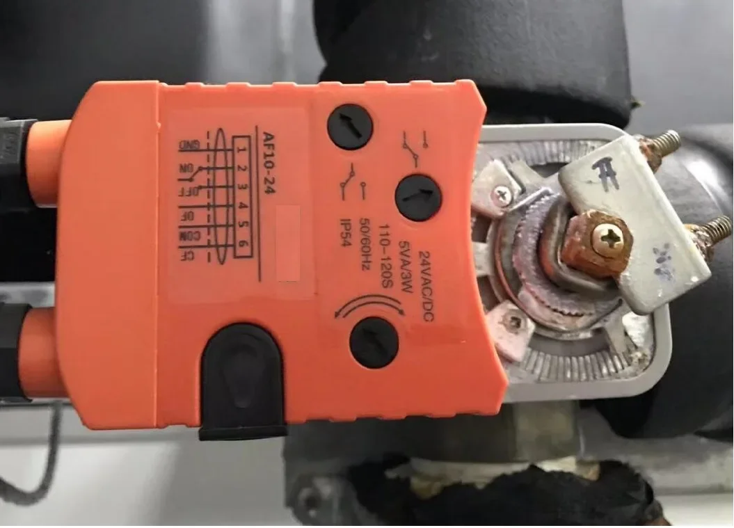 Привод демпфера 10 нм 24 в 230 В с CW/CCW для системы HVAC