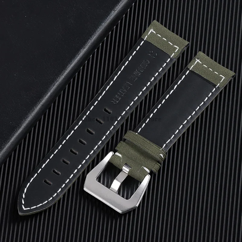 Ремешок из коровьей кожи для Seiko и Omega