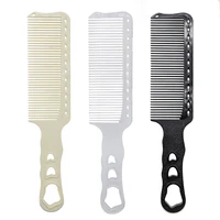 resistant to heat salon carbon fiber antistatic comb hairdressing comb hair brushes salon hair cutting styling tools barber comb