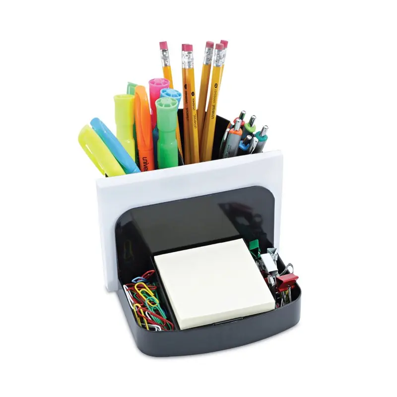 

Deluxe Message Center 6 Compartments Plastic 5.5 x 6.75 x 5 Black