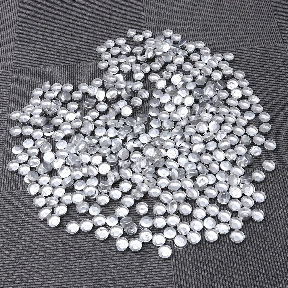 

200 Pcs Empty Tealight Tins Aluminum Containers Travel Accessories Jars Candles Taper Holder Christmas Cups