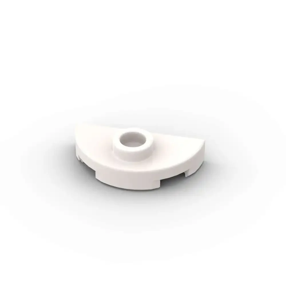 MOC 10 шт. головоломка частицы 1745 круглая 1x2 половина строительных блоков набор