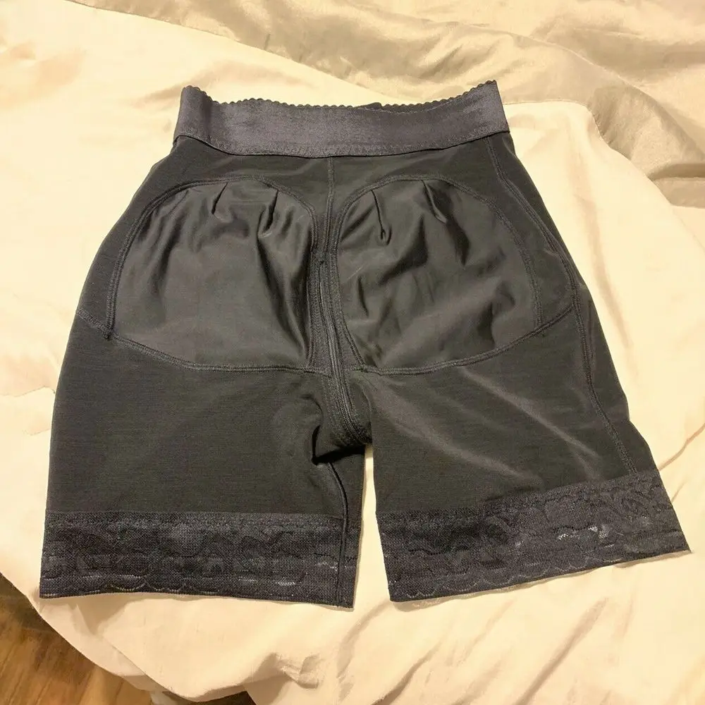 Women's Shapewear Hourglass Body Shaper High Waisted Shorts Waist Trainer Butt Lifter fajas colombianas