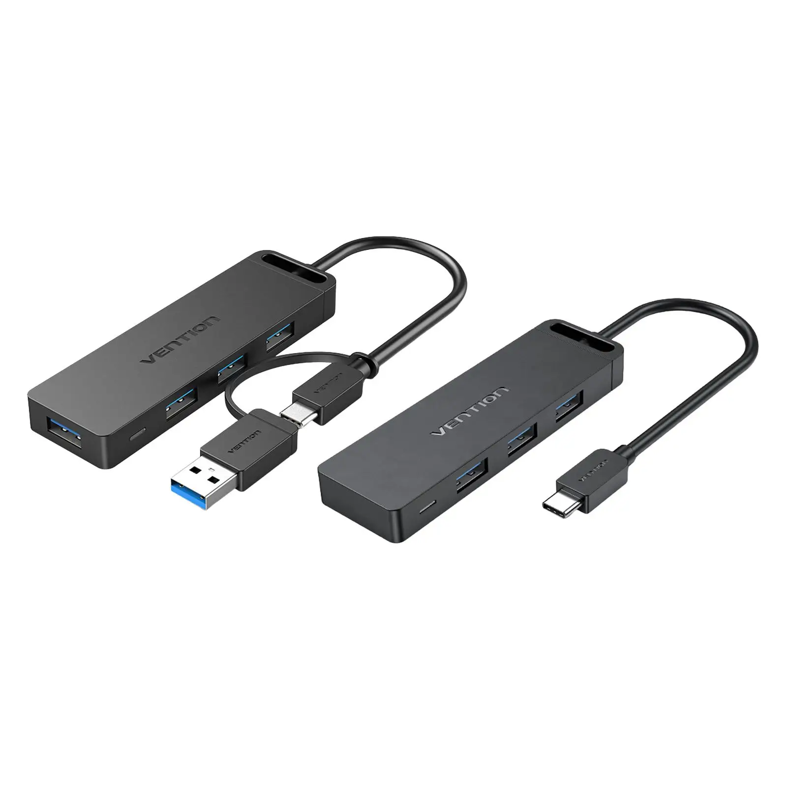 

USB 3.0 Hub Four Port USB Docking Station Splitter Expander Slim Portable Compact Size Data for Keyboard Notebook Laptop
