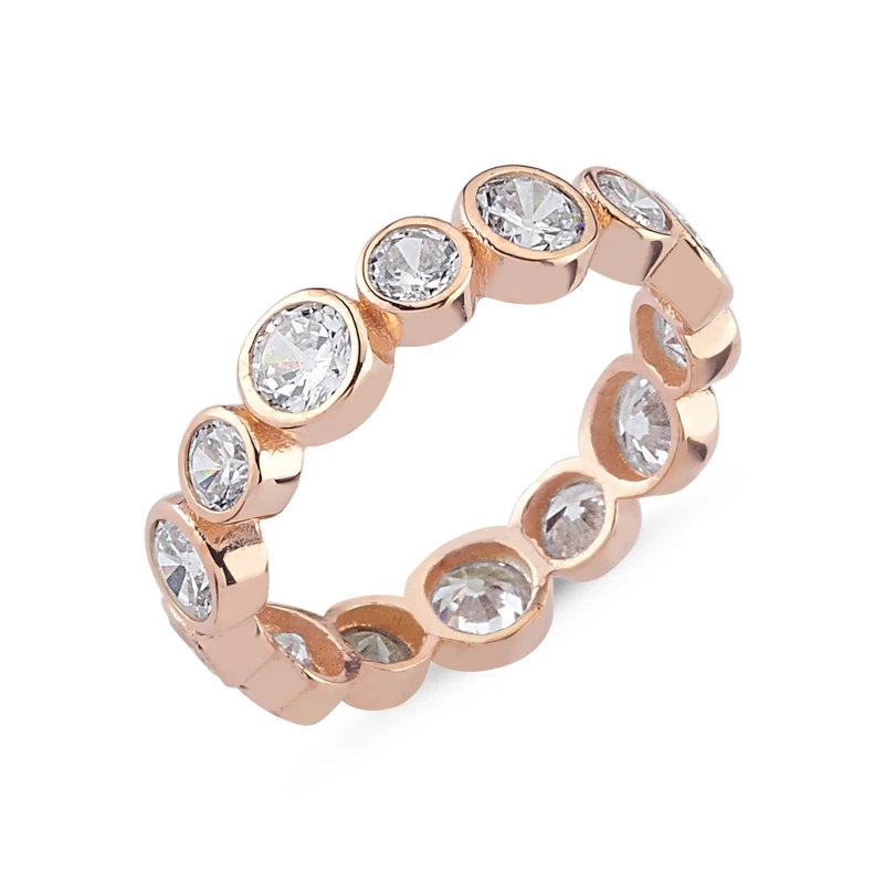 

Silver 925 Sterling Zircon Cubic Zirconia Tamtur Ring