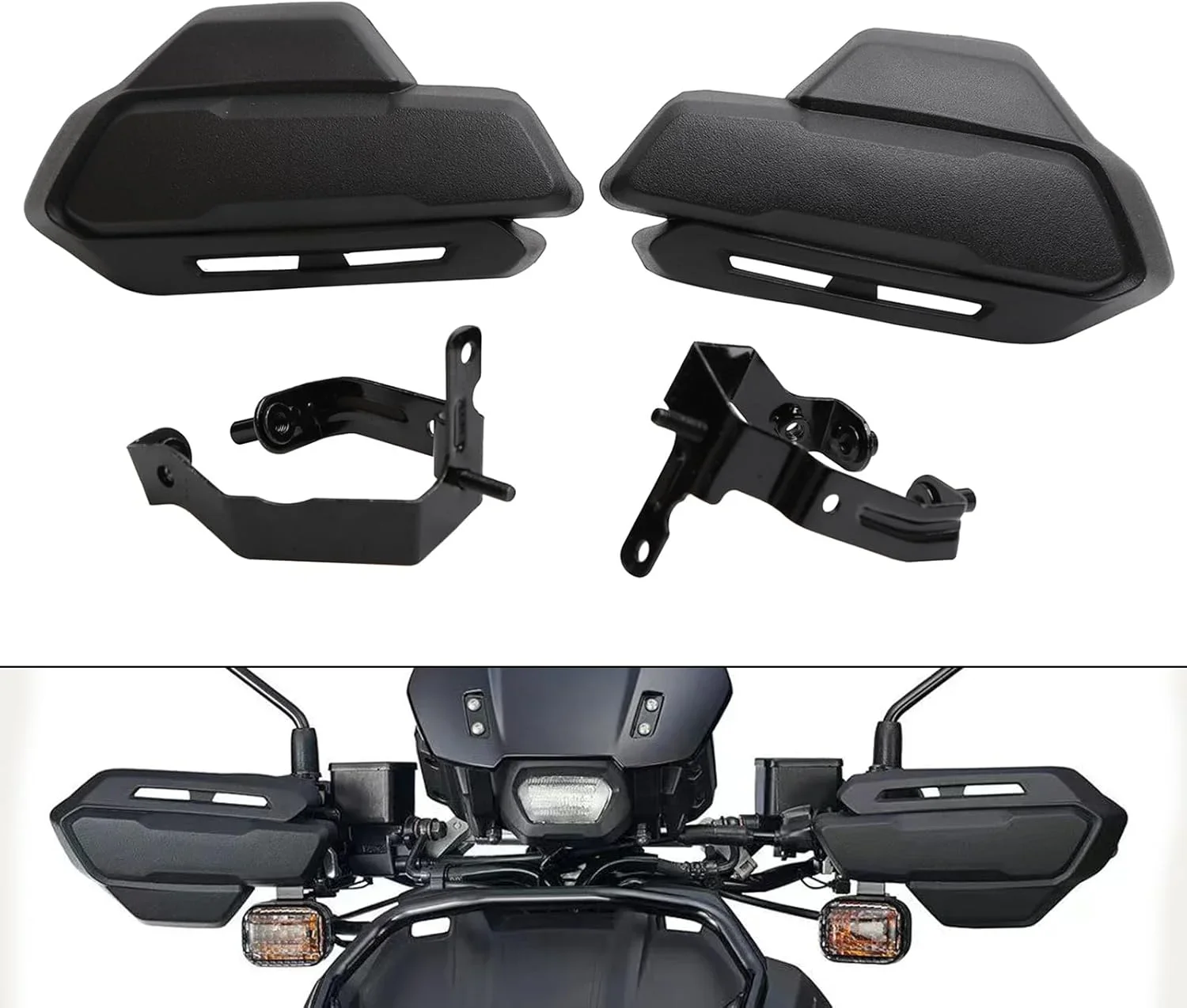 Фото Чехлы для ручек мотоцикла, защита для рук, подходят для Yamaha Zuma 125 2022-2023 годов выпуска №2