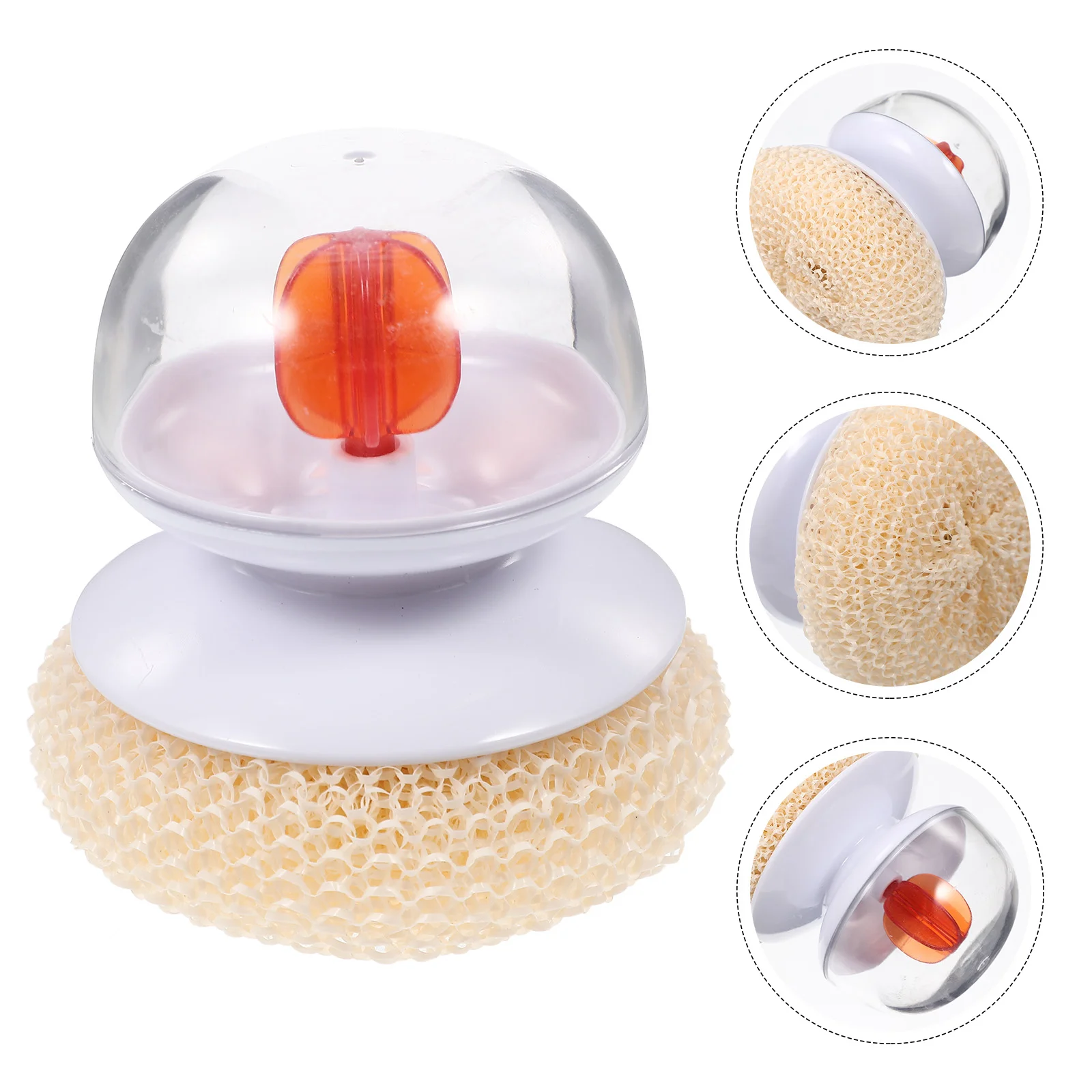 

Pan Scrubber Pot Cleaning Pan Cleaning Brush Pot Cleaning Brush with Handle