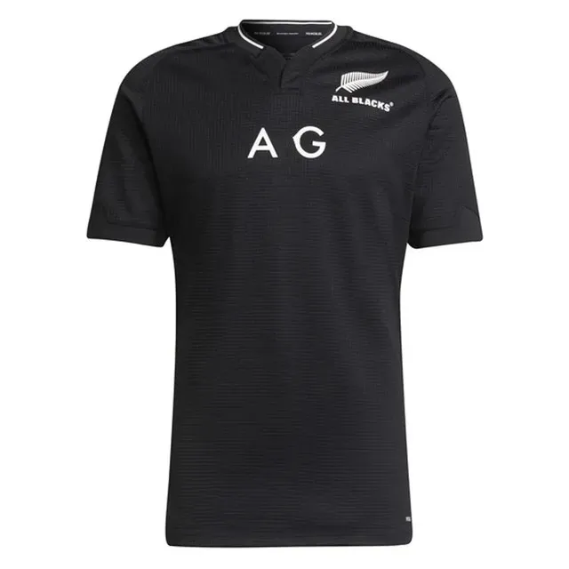 

2021 / 2022 New Zealand Maori All Blacks Home / Training / Polo Singlet Rugby Jersey - Mens Size: S-5XL （Print Name Number）