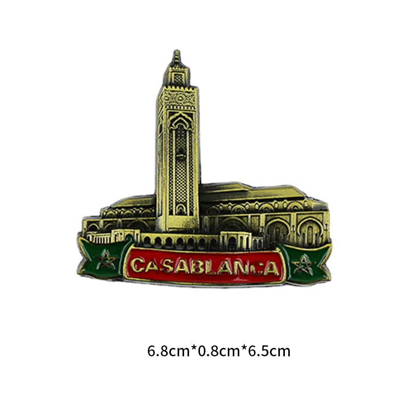 

Магниты для холодильника Morocco Casablanca 3D