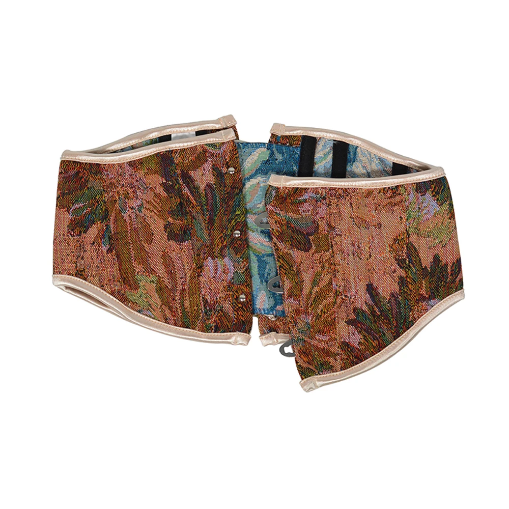 Женский регулируемый сексуальный 6 3 дюймовый короткий корсет под грудь для талии