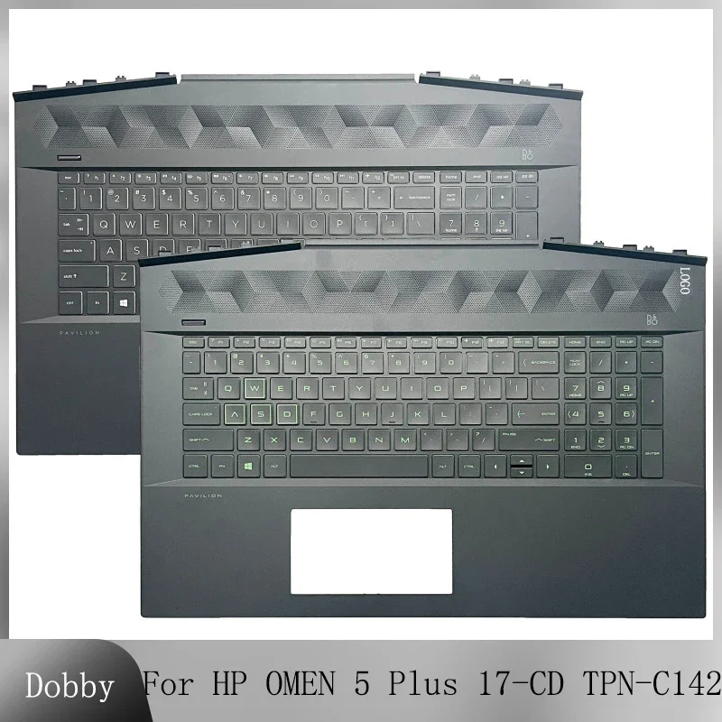 Оригинальная Новинка для ноутбука HP OMEN 5 Plus 17-CD подставка верхняя крышка